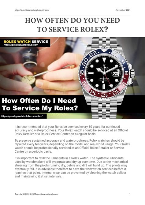 how often should i wear my rolex|how often should you service rolex.